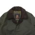 画像4: Barbour×BARACUTA（バブァー×バラクータ）Tyne Wax Coat（タインワックスコート）"Wax Cotton" / Olive（オリーブ） (4)