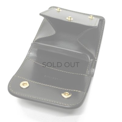 画像7: WILD SWANS（ワイルドスワンズ）CASA（カーサ）コンパクトウォレット/Green（グリーン）"シェルコードバン"×Black（ブラック）"サドルプルアップ"