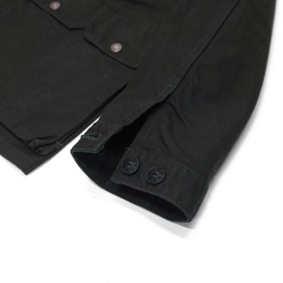 画像5: F.O.B FACTORY（エフオービーファクトリー）DUCK HUNTING JACKET（ダックハンティングジャケット）"11oz Original Duck" / Black（ブラック）