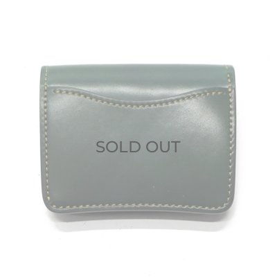 画像2: WILD SWANS（ワイルドスワンズ）CASA（カーサ）コンパクトウォレット/Green（グリーン）"シェルコードバン"×Black（ブラック）"サドルプルアップ"