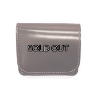 WILD SWANS（ワイルドスワンズ）CASA（カーサ）コンパクトウォレット/#8（ダークバーガンディ）"シェルコードバン"×Choco（チョコ）"サドルプルアップ"