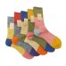 画像1: Mauna Kea（マウナケア）ウール3面切替ソックス / 5Colors（全5色展開）※3足までメール便発送可 (1)