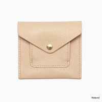 BEORMA（ベオーマ）SIMPLE WALLET（シンプルウォレット）"NATUR LEATHER" / Natural（ナチュラル）・Black（ブラック）