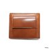 画像2: ARTS&CRAFTS（アーツアンドクラフツ）BILLFOLD WALLET W COIN PURSE（ビルフォールドウォレットコインパース）"CORDOVAN ACC" / Black（ブラック）・Whisky（ウイスキー） (2)