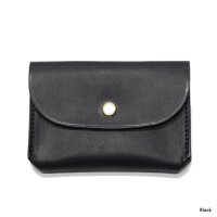 ARTS&CRAFTS（アーツアンドクラフツ）FLAP CARD CASE（フラップカードケース）"ELBAMATT ACC" / Black（ブラック）・Tan（タン）