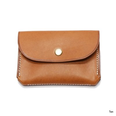 画像2: ARTS&CRAFTS（アーツアンドクラフツ）FLAP CARD CASE（フラップカードケース）"ELBAMATT ACC" / Black（ブラック）・Tan（タン）