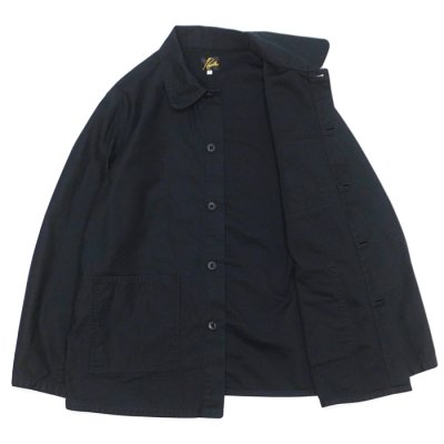 画像3: NEEDLES（ニードルズ）Coverall（カバーオール）"Reversed Sateen" / Black（ブラック）