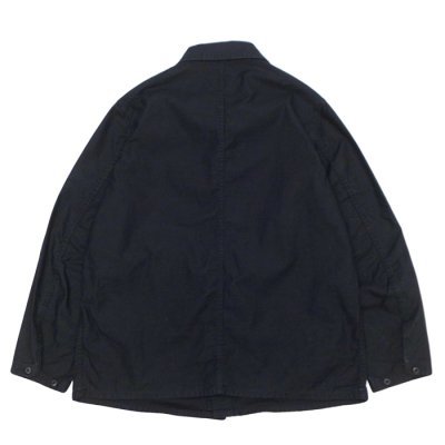 画像2: NEEDLES（ニードルズ）Coverall（カバーオール）"Reversed Sateen" / Black（ブラック）