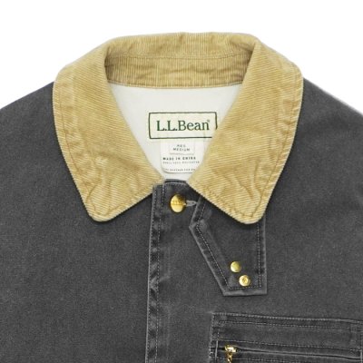 画像4: L.L.Bean Japan Edition（エルエルビーン ジャパンエディション）Bean's Prospect Harbor Field Coat（ビーンズプロスペクトハーバーフィールドコート）"TEC DUCK" / Fade Black（フェードブラック）