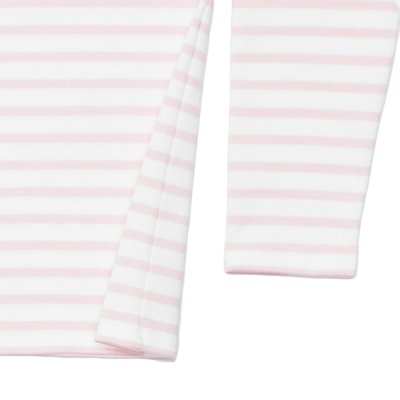 画像5: SAINT JAMES（セントジェームス）OUESSANT（ウエッソン）"BORDER" / NEIGE×DRAGEE（ホワイト×ライトピンク）