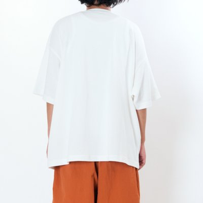 画像11: EVCON（エビコン）WIDE S/S TEE（ワイドショートスリーブTシャツ） / White（ホワイト）・Black（ブラック）
