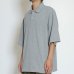 画像8: EVCON（エビコン）KANOKO POLO S/S TEE（カノコポロショートスリーブTシャツ） / Top Gray（トップグレー） (8)