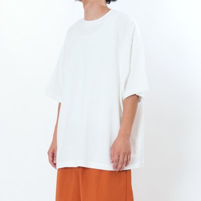 画像10: EVCON（エビコン）WIDE S/S TEE（ワイドショートスリーブTシャツ） / White（ホワイト）・Black（ブラック）