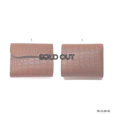 画像9: WILD SWANS（ワイルドスワンズ）ENO（イーノ）ミニ3つ折りウォレット/コニャック"POROSUS（ポロサス）"×キャメル"サドルプルアップ"