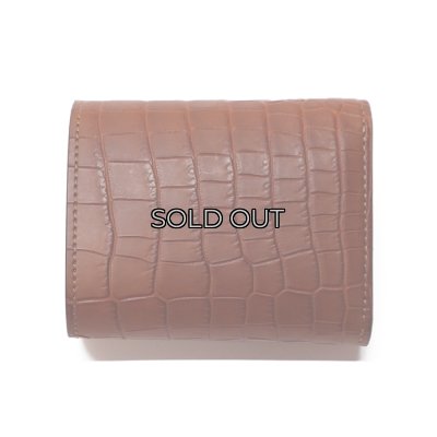 画像3: WILD SWANS（ワイルドスワンズ）ENO（イーノ）ミニ3つ折りウォレット/コニャック"POROSUS（ポロサス）"×キャメル"サドルプルアップ"