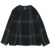 画像3: NEEDLES（ニードルズ）V Neck Shirt（Vネックシャツ）"Rayon Plaid" / Black（ブラック） (3)