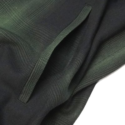 画像7: NEEDLES（ニードルズ）V Neck Shirt（Vネックシャツ）"Rayon Plaid" / Black（ブラック）