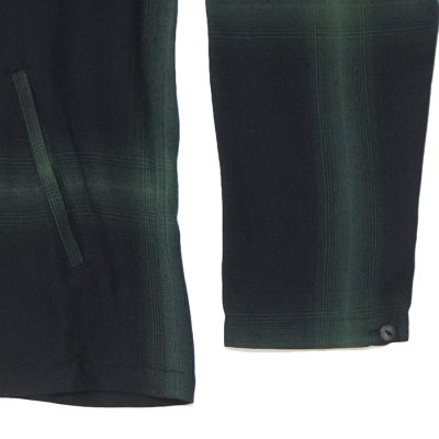 画像6: NEEDLES（ニードルズ）V Neck Shirt（Vネックシャツ）"Rayon Plaid" / Black（ブラック）