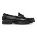 画像1: G.H.BASS（ジーエイチバス）LINCOLN Moc Bit Loafer（リンカーン：モックビットローファー）"Rubber Sole" / Black（ブラック） (1)