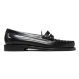 G.H.BASS（ジーエイチバス）LARSON Moc Penny Loafer（ラーソン：モックペニーローファー）"Leather Sole" / Black×White（ブラック×ホワイト）