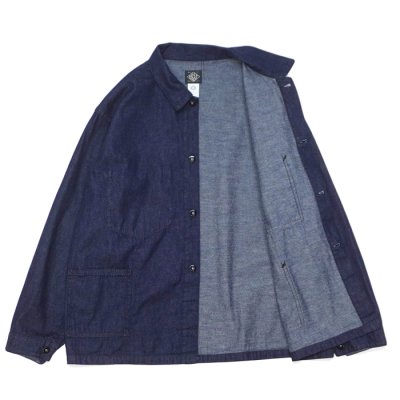 画像3: Post O'Alls（ポストオーバーオールズ）USCM 1930s Utility Jacket（USCM 1930s ユーティリティジャケット）"8oz Denim" / Dark Indigo（ダークインディゴ）