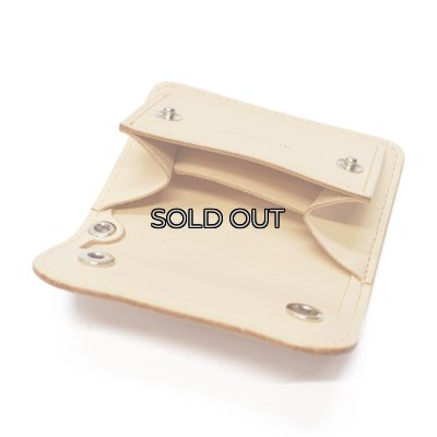 画像7: WILD SWANS（ワイルドスワンズ）TONGUE(EYELET)（タング アイレット）マルチコインケース"サドルプルアップ"/Natural（ナチュラル）