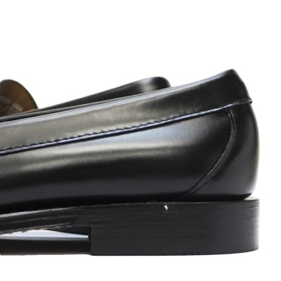 画像6: G.H.BASS（ジーエイチバス）LARSON Moc Penny Loafer（ラーソン：モックペニーローファー）"Leather Sole" / Black（ブラック）