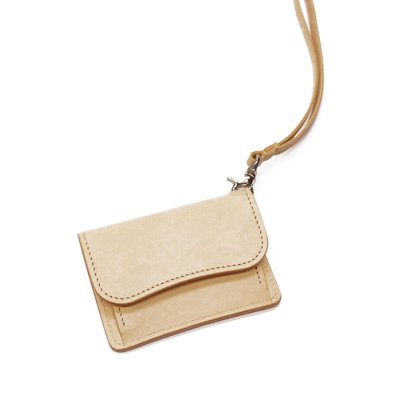画像2: WILD SWANS（ワイルドスワンズ）TONGUE(EYELET)（タング アイレット）マルチコインケース"サドルプルアップ"/Natural（ナチュラル）