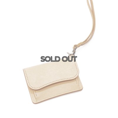 画像1: WILD SWANS（ワイルドスワンズ）TONGUE(EYELET)（タング アイレット）マルチコインケース"サドルプルアップ"/Natural（ナチュラル）