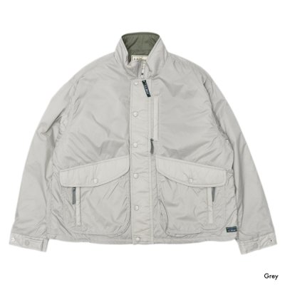 画像2: 『OUTLET』L.L.Bean Japan Edition（エルエルビーン ジャパンエディション）Bean's Windy Ridge Insulated Jacket（ビーンズウィンディリッジインシュレイティッドジャケット） / Foliage Green（フォリアージュグリーン）・Grey（グレー）
