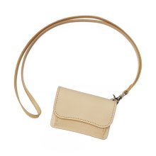 他の写真1: WILD SWANS（ワイルドスワンズ）TONGUE(EYELET)（タング アイレット）マルチコインケース"サドルプルアップ"/Natural（ナチュラル）