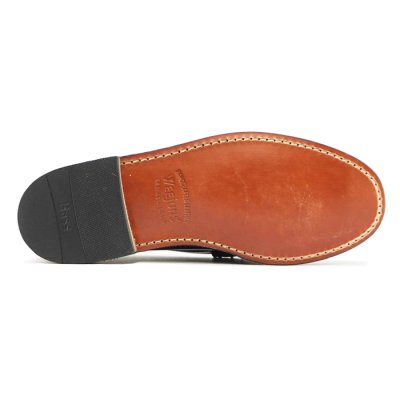 画像7: G.H.BASS（ジーエイチバス）LARSON Moc Penny Loafer（ラーソン：モックペニーローファー）"Leather Sole" / Wine（ワイン）