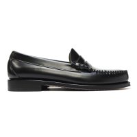 G.H.BASS（ジーエイチバス）LARSON Moc Penny Loafer（ラーソン：モックペニーローファー）"Leather Sole" / Black（ブラック）