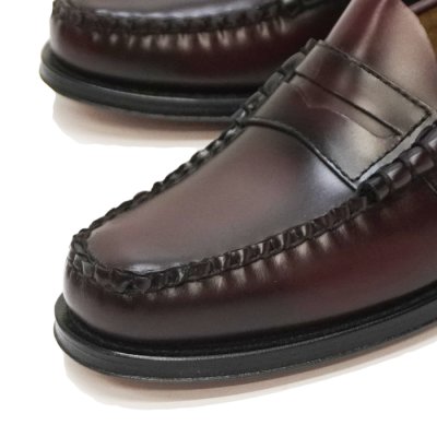 画像5: G.H.BASS（ジーエイチバス）LARSON Moc Penny Loafer（ラーソン：モックペニーローファー）"Leather Sole" / Wine（ワイン）