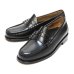 画像2: G.H.BASS（ジーエイチバス）LARSON Moc Penny Loafer（ラーソン：モックペニーローファー）"Leather Sole" / Black（ブラック） (2)