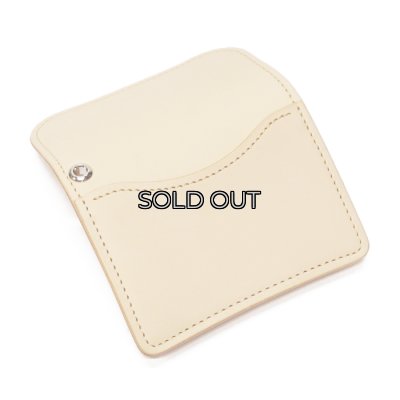 画像8: WILD SWANS（ワイルドスワンズ）TONGUE(EYELET)（タング アイレット）マルチコインケース"サドルプルアップ"/Natural（ナチュラル）