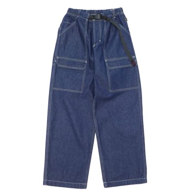 画像1: GRAMICCI（グラミチ）DENIM EQT PANT（デニムEQTパンツ）/ Rinsed Indigo（リンスドインディゴ）【裾上げ無料】