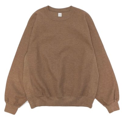 画像1: blurhms ROOTSTOCK（ブラームスルーツストック）Rough&Smooth Thermal Pullover（ラフ&スムースサーマルプルオーバー）/ Heather Beige（ヘザーベージュ）