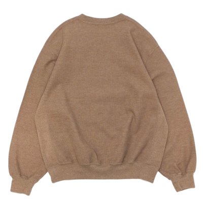 画像2: blurhms ROOTSTOCK（ブラームスルーツストック）Rough&Smooth Thermal Pullover（ラフ&スムースサーマルプルオーバー）/ Heather Beige（ヘザーベージュ）