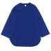 画像1: blurhms ROOTSTOCK（ブラームスルーツストック）Rough&Smooth Thermal Baseball Tee（ラフ&スムースサーマルベースボールTシャツ）/ Blue（ブルー） (1)