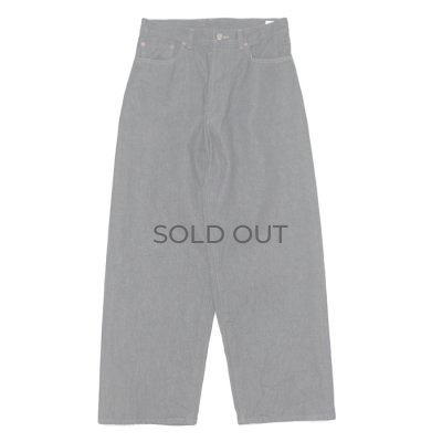 画像1: blurhms ROOTSTOCK（ブラームスルーツストック）13.5oz Denim Pants Wide（13.5ozデニムパンツ ワイド）/ Sulfur Black（サルファーブラック）【裾上げ無料】
