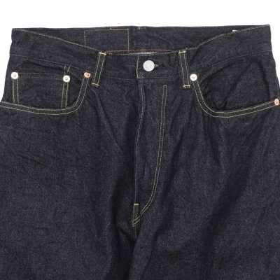 画像4: blurhms ROOTSTOCK（ブラームスルーツストック）13.5oz Denim Pants Wide（13.5ozデニムパンツ ワイド）/ Indigo（インディゴ）【裾上げ無料】