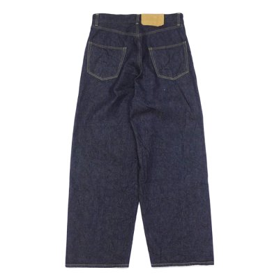 画像2: blurhms ROOTSTOCK（ブラームスルーツストック）13.5oz Denim Pants Wide（13.5ozデニムパンツ ワイド）/ Indigo（インディゴ）【裾上げ無料】