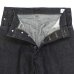 画像5: blurhms ROOTSTOCK（ブラームスルーツストック）13.5oz Denim Pants Wide（13.5ozデニムパンツ ワイド）/ Sulfur Black（サルファーブラック）【裾上げ無料】 (5)