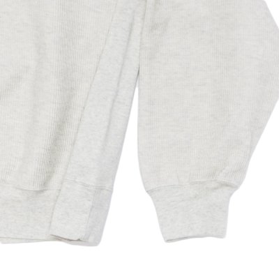 画像5: blurhms ROOTSTOCK（ブラームスルーツストック）Rough&Smooth Thermal Pullover（ラフ&スムースサーマルプルオーバー）/ Heather Oatmeal（ヘザーオートミール）