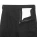 画像5: EVCON（エビコン）2TUCK WIDE TROUSERES（2タックワイドトラウザーズ）”Highcount Twill" / BLACK（ブラック） (5)