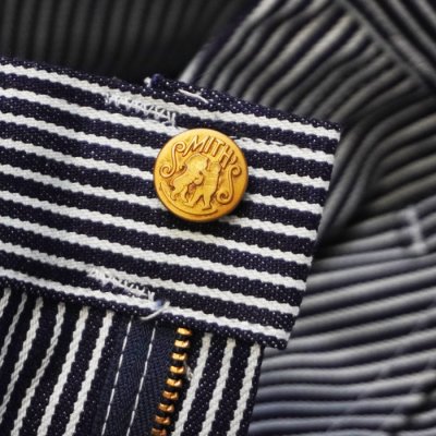 画像8: SMITH'S AMERICAN（スミスアメリカン）CHARIE PANTS THE ORIGINAL（ペインターパンツ）"Made in USA" / Hickory Stripe（ヒッコリーストライプ）※ノンウォッシュ【裾上げ無料】