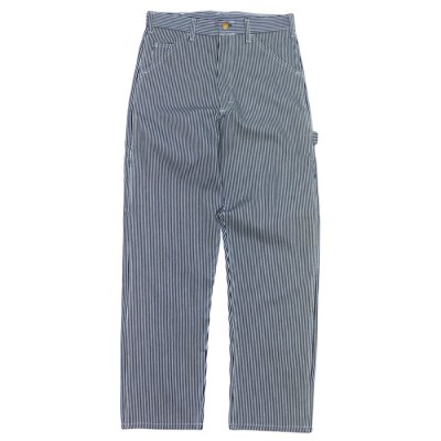 画像1: SMITH'S AMERICAN（スミスアメリカン）CHARIE PANTS THE ORIGINAL（ペインターパンツ）"Made in USA" / Hickory Stripe（ヒッコリーストライプ）※ノンウォッシュ【裾上げ無料】
