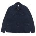 画像1: ARAN（アラン）Hunting Blouson（ハンティングブルゾン）”Cotton Weather" / Navy（ネイビー）  (1)