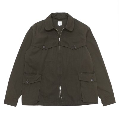 画像1: ARAN（アラン）Hunting Blouson（ハンティングブルゾン）”Cotton Weather" / Army Green（アーミーグリーン） 